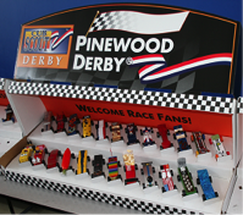 Scouting spirit exhibited in Pinewood Derby